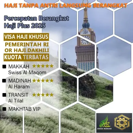 Paket Haji Dakhili Langsung Berangkat Depok Jawa Barat Kuota Resmi 2026